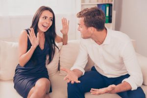 Quarrel in the relationship